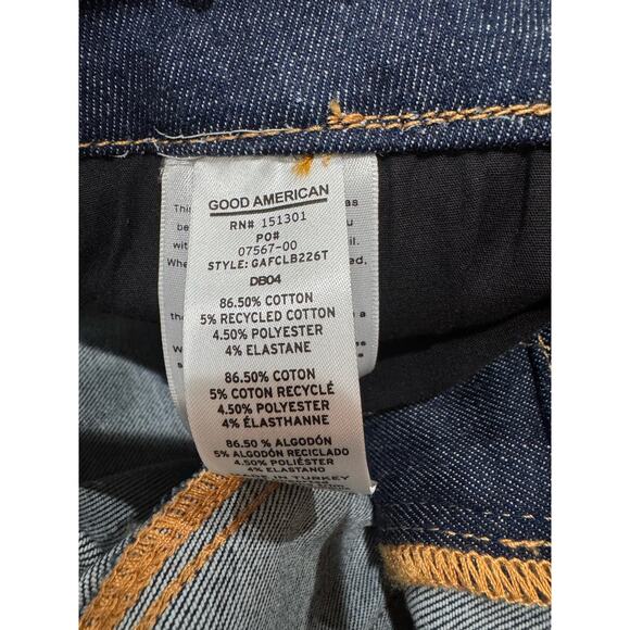 Good American Always Fits Classic Bootcut Jeans size 28-32 - Picture 13 of 14